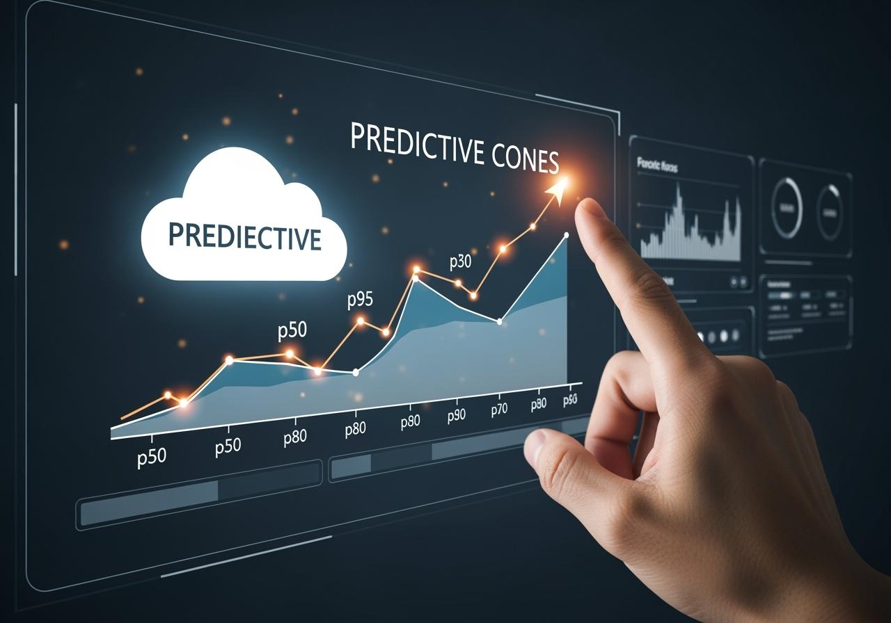 CoreFinOps visualization of AWS cost forecasting automation with compliance evidence